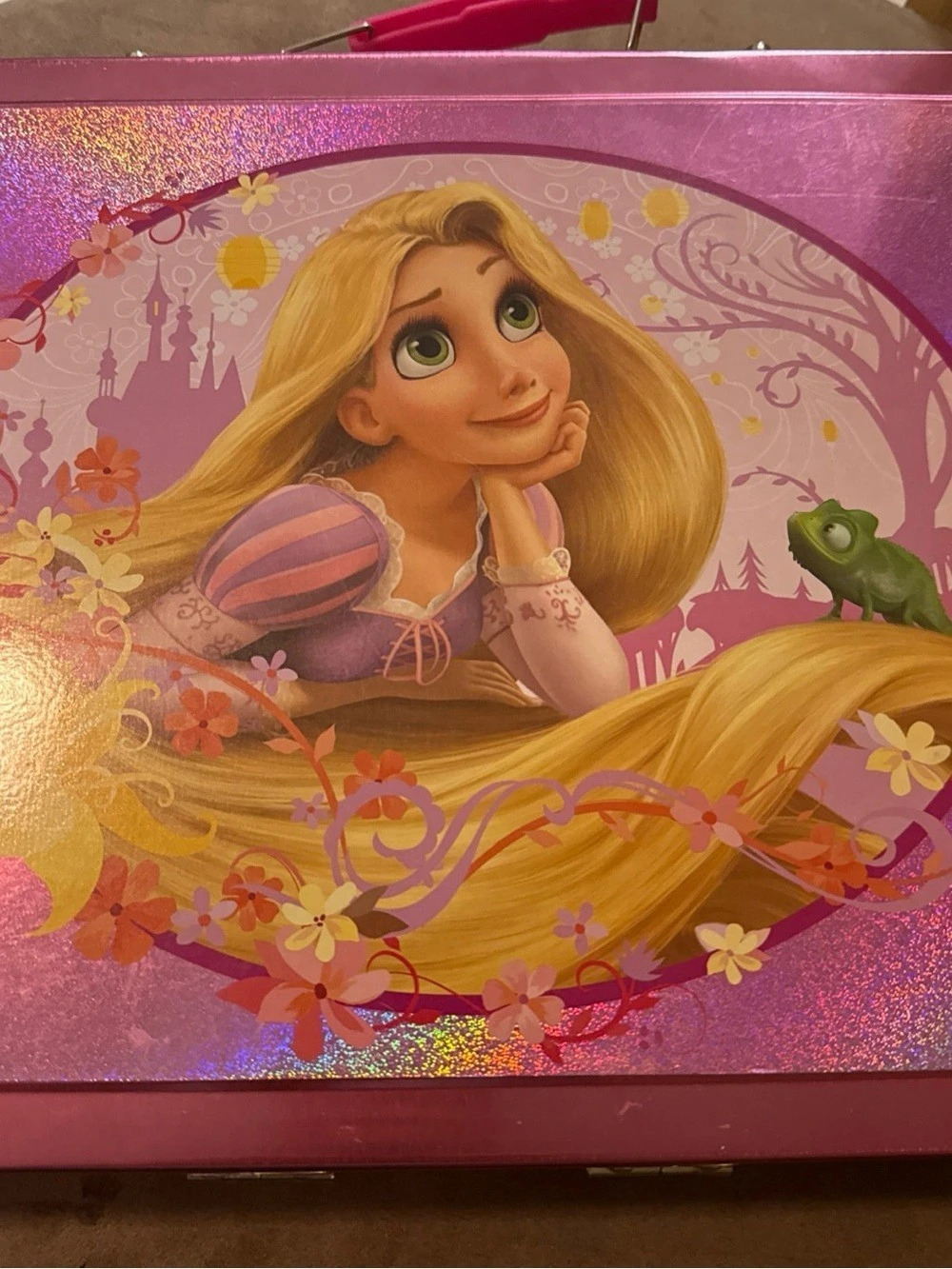Tangled/Rapunzel Art Set in Pink & Purple